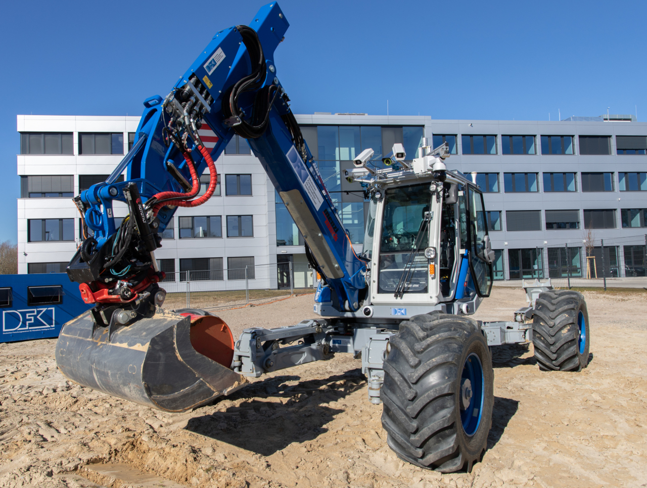 ARTER walking excavator robot